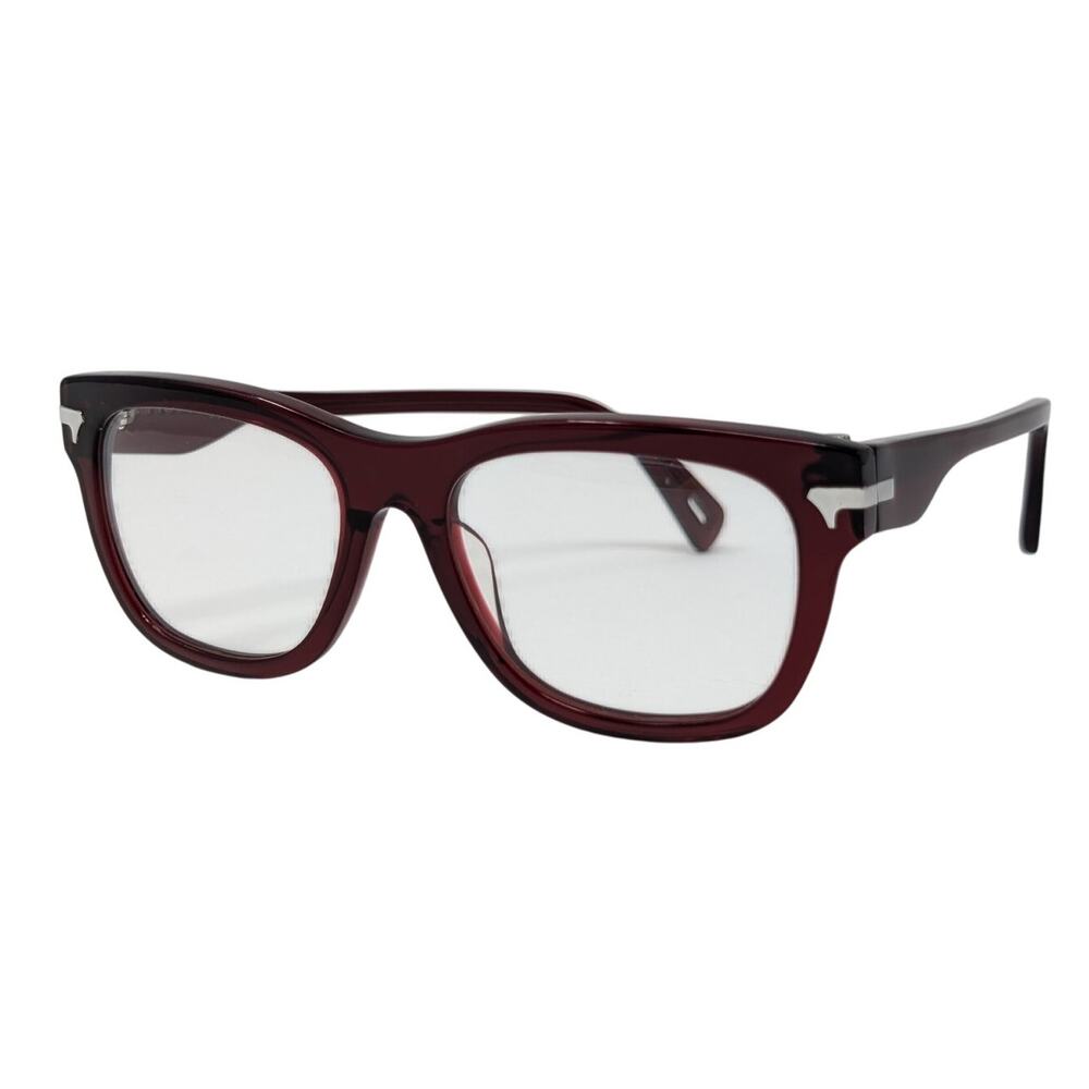 G-Star Raw Fat Morton Eyeglasses Frames‎ Crystal Red Square 50-17-145